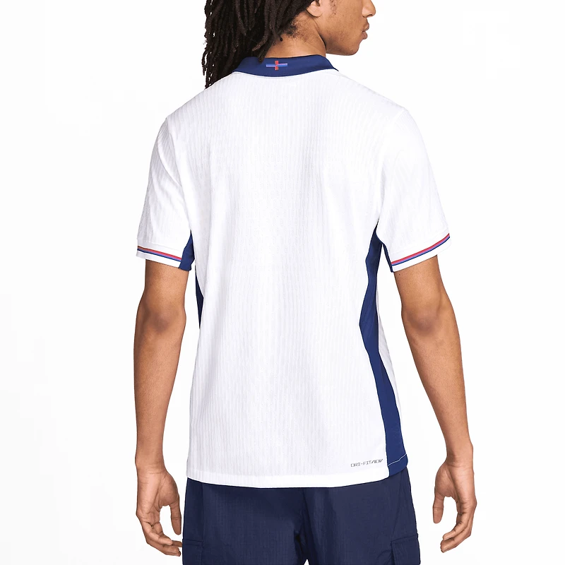 Men's Nike  White England National Team 2024 Home Authentic Blank Jersey