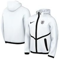 Veste à capuche zippée Nike Anthem Mesh Dri-FIT blanche pour homme, équipe nationale d'Angleterre 2026