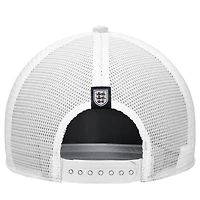 Men's Nike White England National Team Rise Rope Trucker Adjustable Hat
