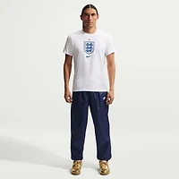 T-shirt blanc Nike pour homme de l'équipe nationale d'Angleterre