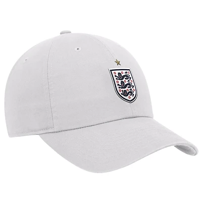 Unisex Nike White England National Team Club Adjustable Hat