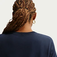 T-shirt Nike bleu pour femme avec logo de l'équipe nationale d'Angleterre