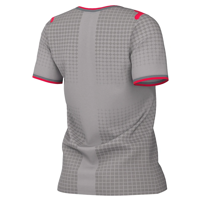Women's Nike Gray England National Team x Palace 2026 Dri-FIT Pre-Match Top