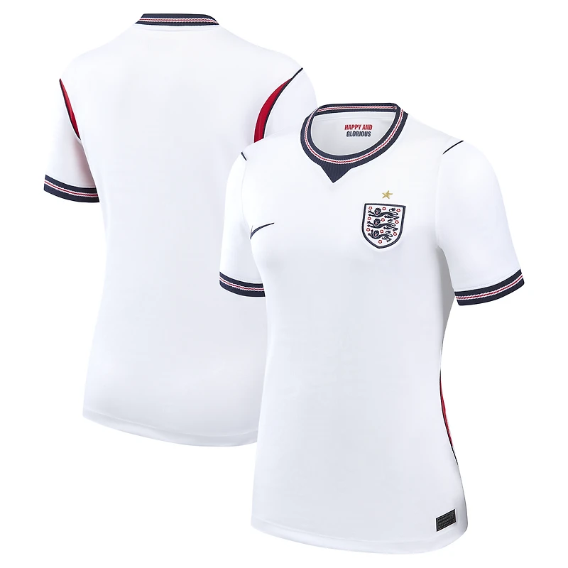 Women's Nike White England National Team 2026 Home Stadium Replica Jersey