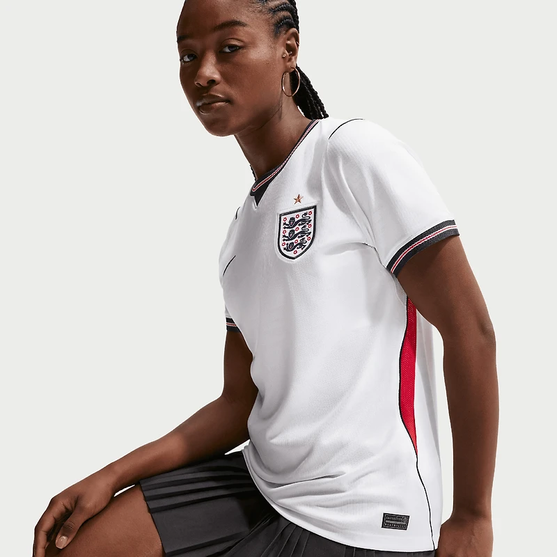 Women's Nike White England National Team 2026 Home Stadium Replica Jersey