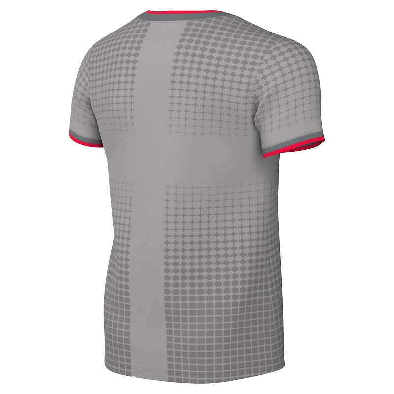 Youth Nike Gray England National Team x Palace 2026 Dri-FIT Pre-Match Top