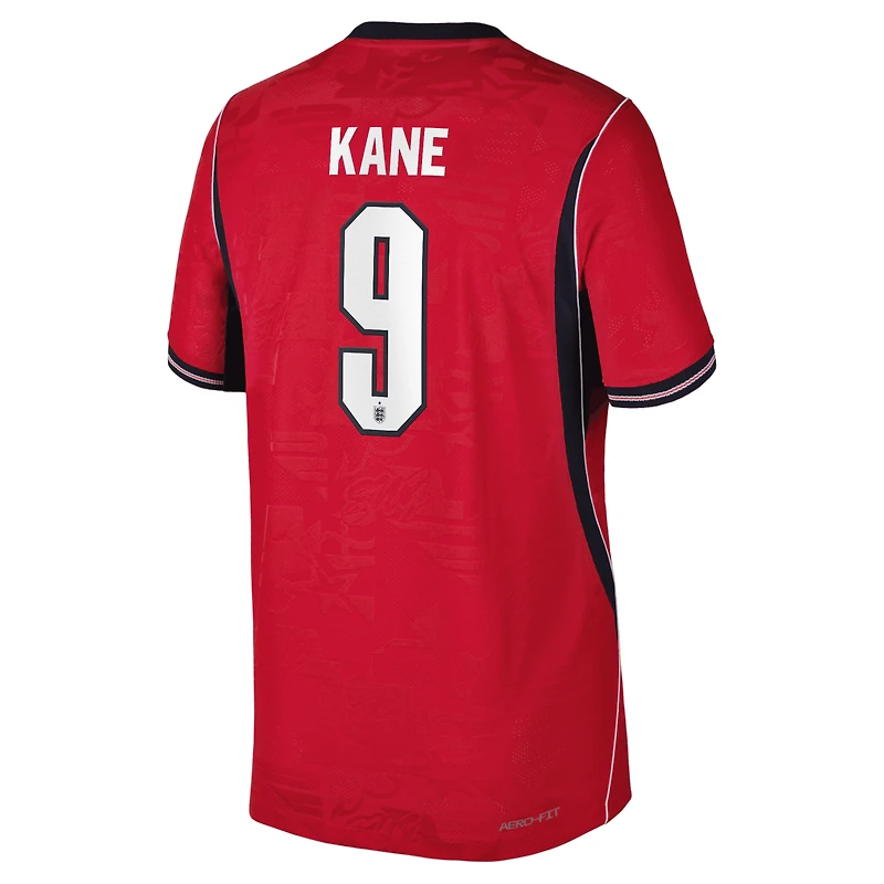 Youth Nike Harry Kane Red England National Team 2026 Away Match Authentic Jersey
