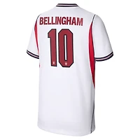 Maillot réplique domicile Nike Jude Bellingham blanc de l'équipe nationale d'Angleterre 2026