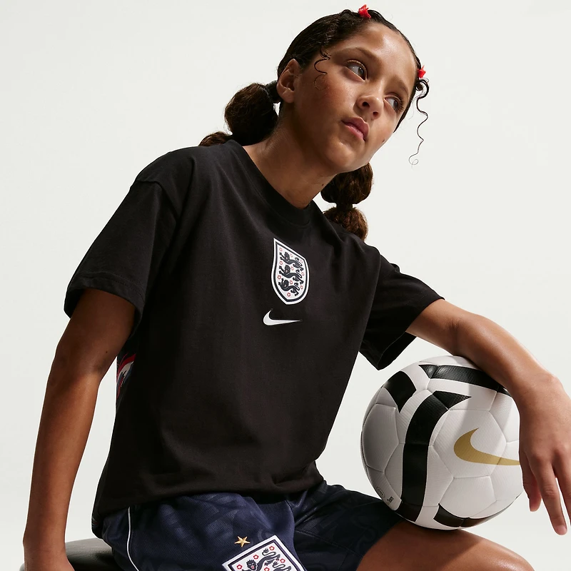 Youth Nike White England National Team 2026 Home Stadium Replica Shorts