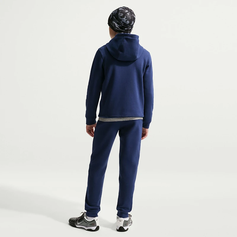 Pantalon de jogging en polaire Nike bleu marine pour jeunes, équipe nationale d'Angleterre