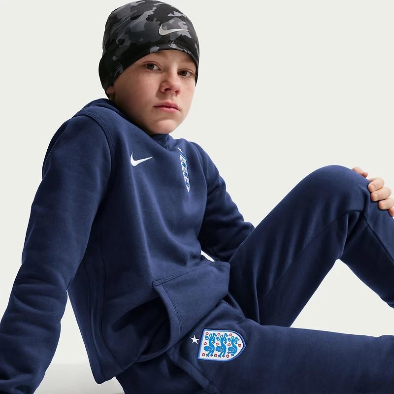Youth Nike Navy England National Team Club Fleece Joggers
