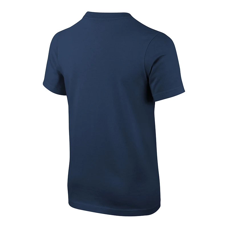 T-shirt de l'équipe nationale d'Angleterre Nike bleu marine pour jeune