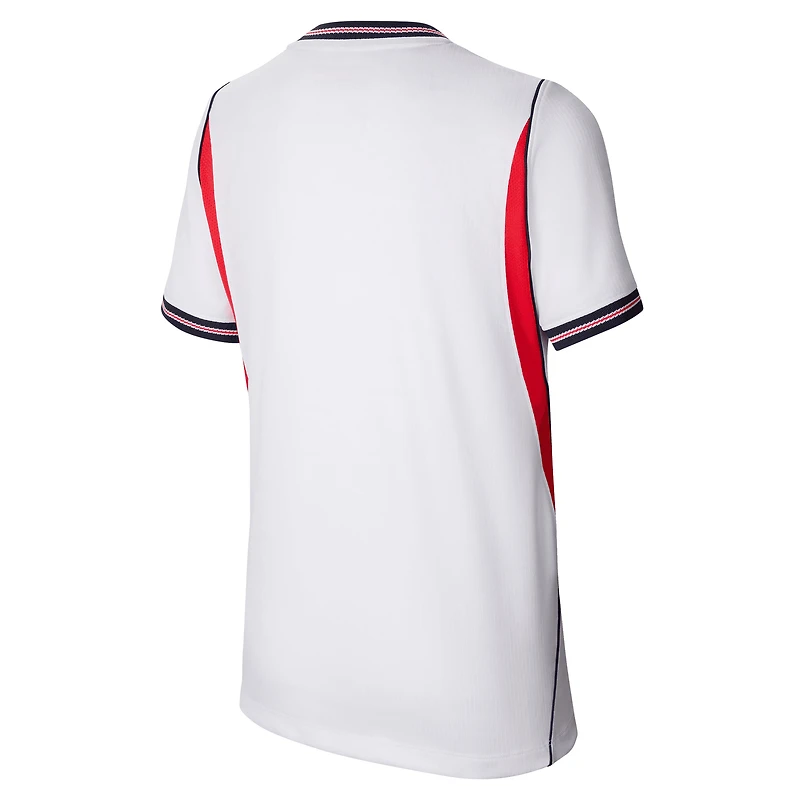 Maillot réplique domicile Nike blanc pour jeunes de l'équipe nationale d'Angleterre 2026