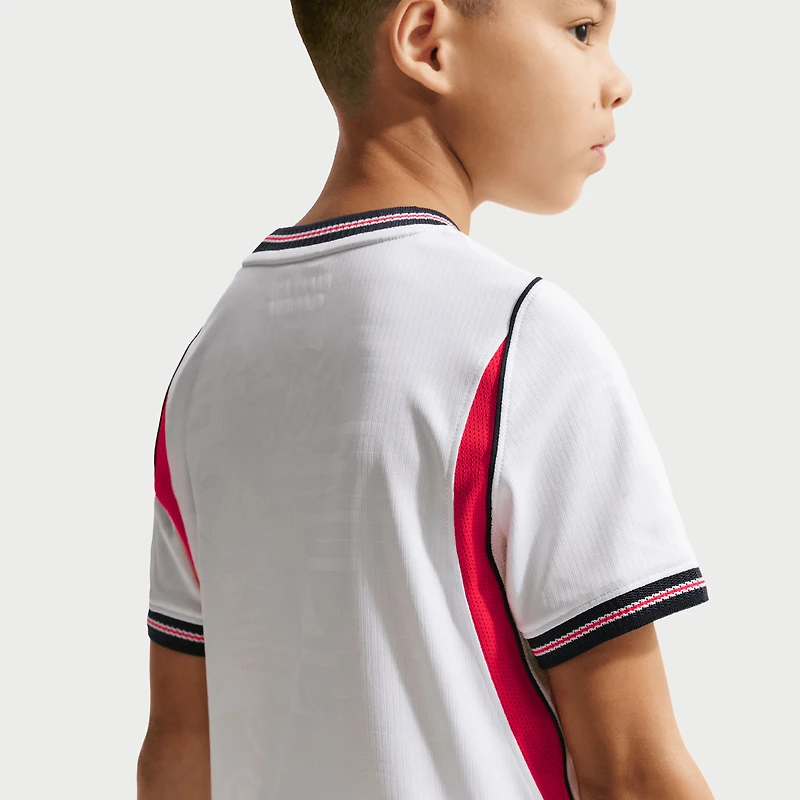 Youth Nike White England National Team 2026 Home Stadium Replica Jersey