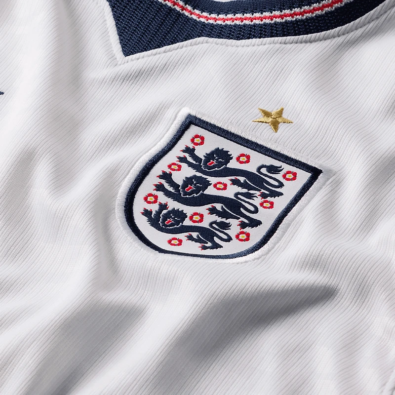 Maillot réplique domicile Nike blanc pour jeunes de l'équipe nationale d'Angleterre 2026