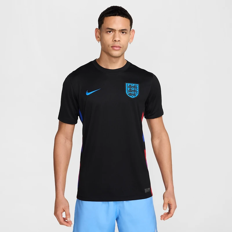 Maillot Nike noir extérieur de l'équipe nationale féminine d'Angleterre 2025/26