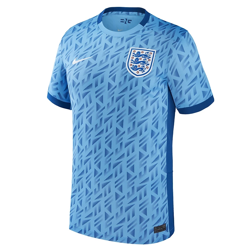 Maillot réplique de l'équipe nationale féminine d'Angleterre 2023 Nike bleu pour femme