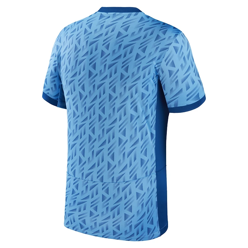 Maillot réplique de l'équipe nationale féminine d'Angleterre 2023 Nike bleu pour femme