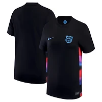 Women's Nike Black England National Team 2025/26 Away Replica Jersey