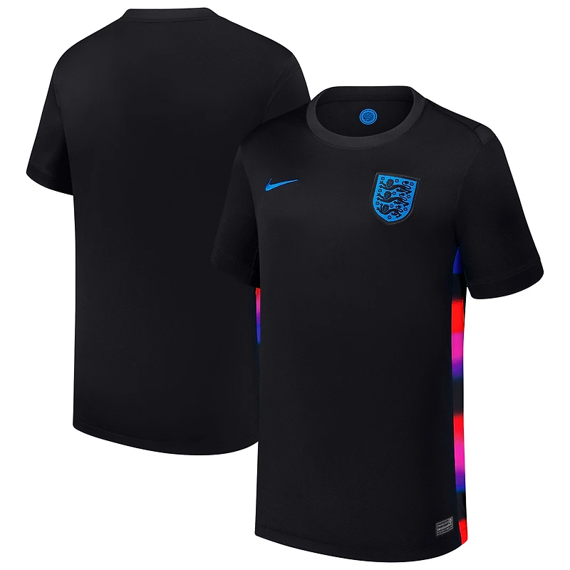 Maillot Nike noir extérieur de l'équipe nationale féminine d'Angleterre 2025/26
