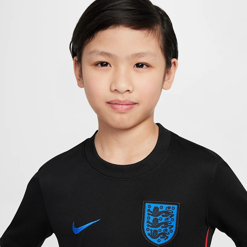 Maillot Nike noir extérieur de l'équipe nationale féminine d'Angleterre 2025/26