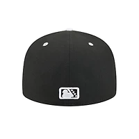 Casquette ajustée 59FIFTY noire New Era pour homme, thème Erie SeaWolves