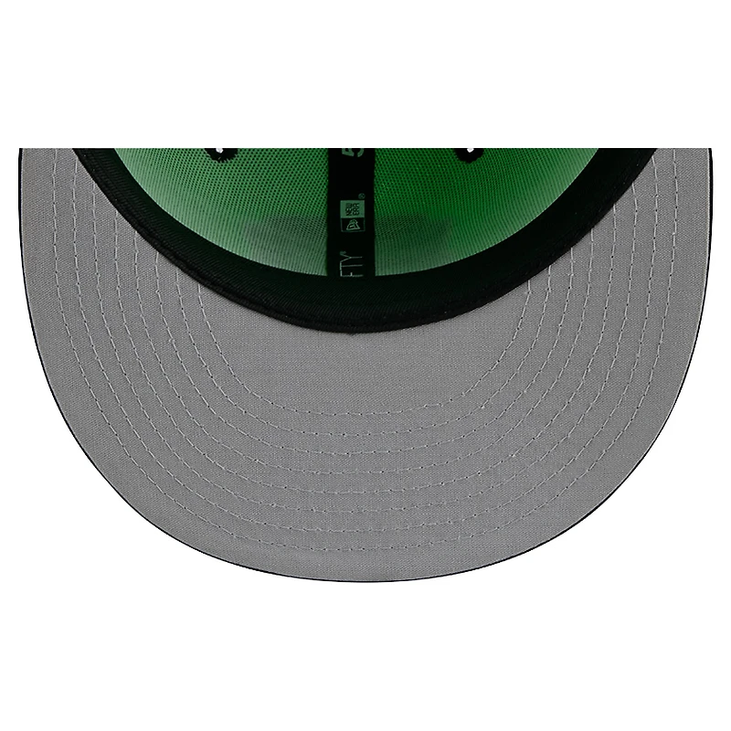 Casquette ajustée 59FIFTY pour homme New Era Neon Green Erie SeaWolves Theme Nights
