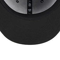 Casquette ajustée 59FIFTY avec logo alternatif Erie SeaWolves New Era pour homme, noire