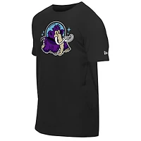 T-shirt de sport noir New Era pour homme, motif Erie SeaWolves Moon Mammoths
