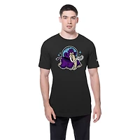 T-shirt de sport noir New Era pour homme, motif Erie SeaWolves Moon Mammoths