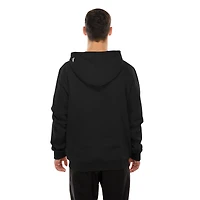 Sweat à capuche en polaire noir New Era pour homme, Erie SeaWolves Moon Mammoths