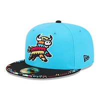 Men's New Era  Blue/Black Erie SeaWolves 2026 Copa De La Diversion 59FIFTY Fitted Hat