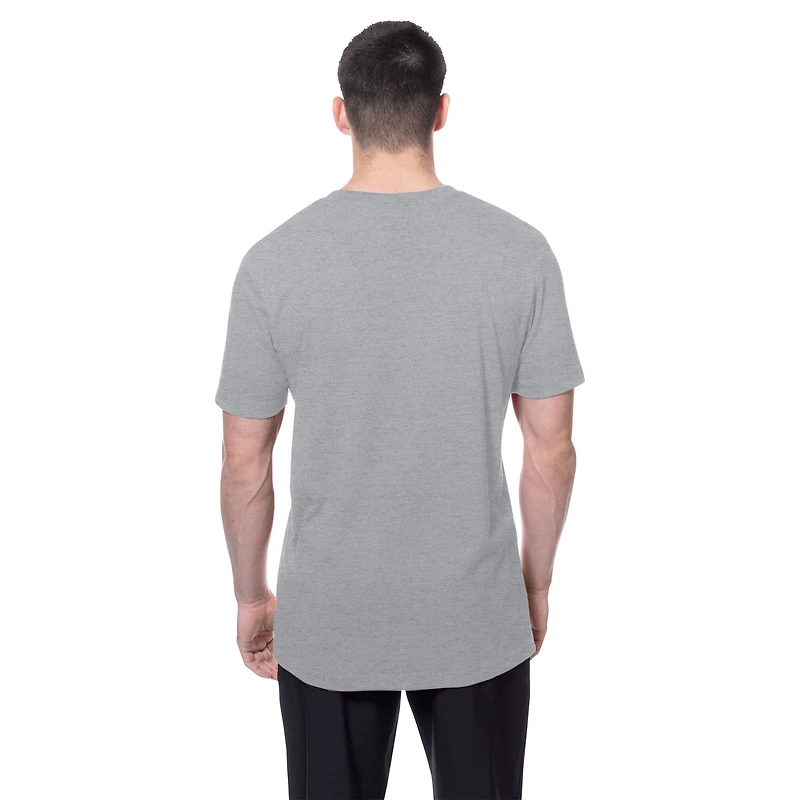 T-shirt gris New Era pour homme, motif Erie SeaWolves Moon Mammoths