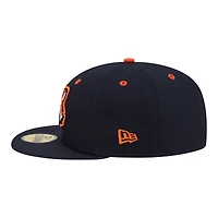 Men's New Era  Navy Erie SeaWolves Minor League Theme Nights 59FIFTY Fitted Hat
