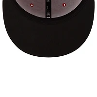 Casquette ajustée Erie SeaWolves Theme Night Pepperoni 59FIFTY New Era rouge/noir pour hommes