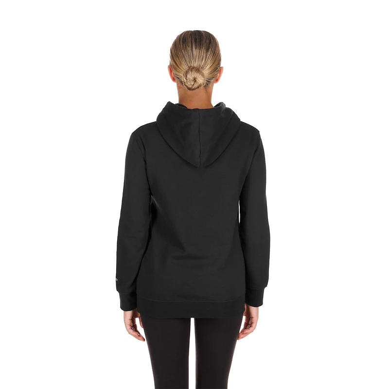 Sweat à capuche en polaire noir New Era pour femme, Erie SeaWolves Moon Mammoths