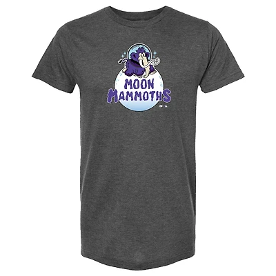 Youth Gray Erie SeaWolves Moon Mammoths Alternate T-Shirt