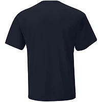 T-shirt à carreaux pour homme bleu marine Erik Jones Tide 1-Spot Car