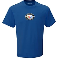 Men's Checkered Flag Royal Erik Jones 2023 NASCAR Cup Series Schedule T-Shirt