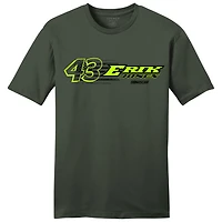 Men's LEGACY Motor Club Team Collection  Green Erik Jones Flag T-Shirt