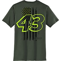 Men's LEGACY Motor Club Team Collection  Green Erik Jones Flag T-Shirt
