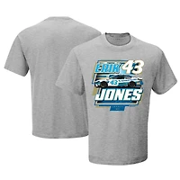 T-shirt pour hommes LEGACY Motor Club Team Collection Heather Grey Erik Jones AdventHealth Rival