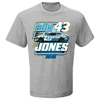 T-shirt pour hommes LEGACY Motor Club Team Collection Heather Grey Erik Jones AdventHealth Rival