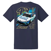 T-shirt de santé l'Avent Erik Jones bleu marine la collection LEGACY Motor Club Team pour hommes