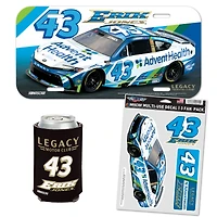 WinCraft Erik Jones Advent Health Fan Pack with License Plate, Decal Set & Can Cooler