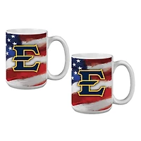 ETSU Buccaneers  Two-Pack 15oz. Americana Mug Set