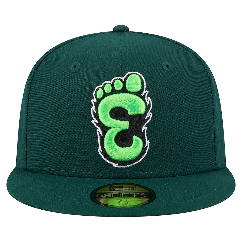 Casquette ajustée 59FIFTY pour homme de la collection authentique Eugene Emeralds New Era, verte