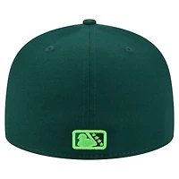 Men's New Era  Green Eugene Emeralds Authentic Collection 59FIFTY Fitted Hat