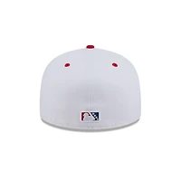 Casquette ajustée 59FIFTY pour homme New Era White Eugene Emeralds Theme Nights