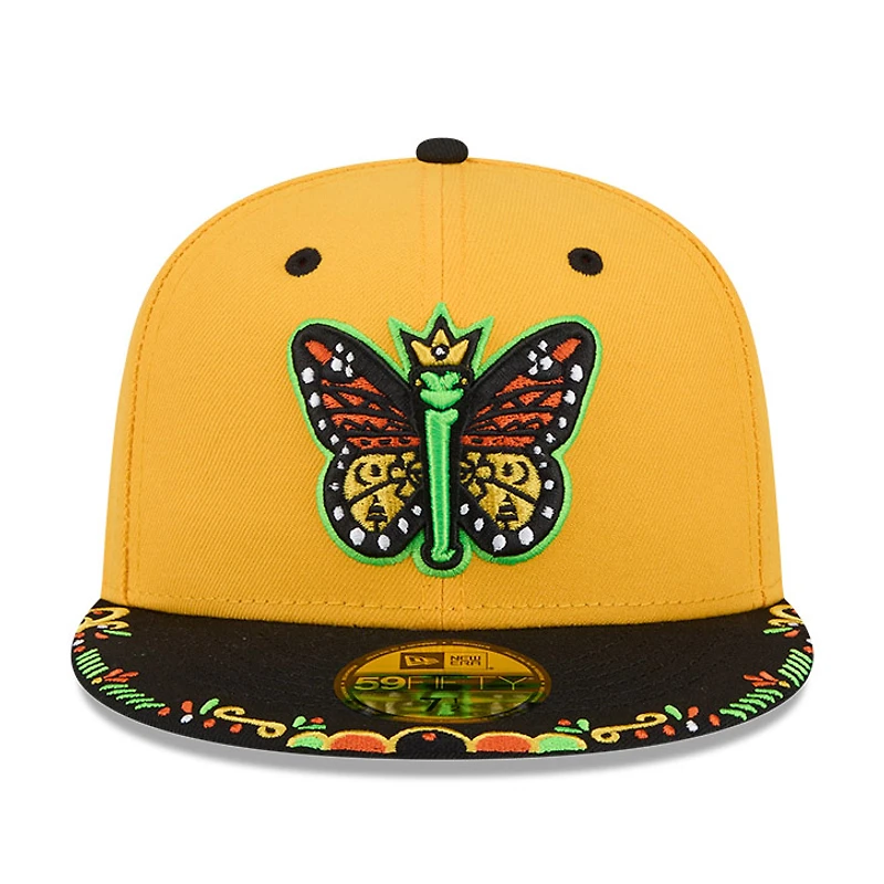 Men's New Era  Yellow/Black Eugene Emeralds 2026 Copa De La Diversion 59FIFTY Fitted Hat